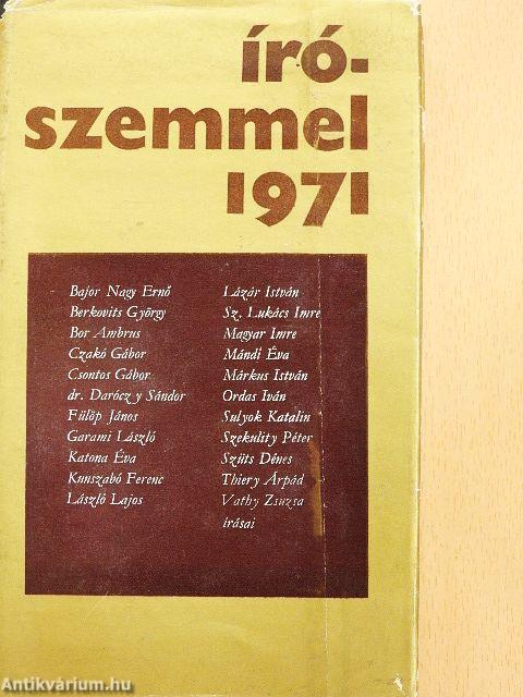 Írószemmel 1971
