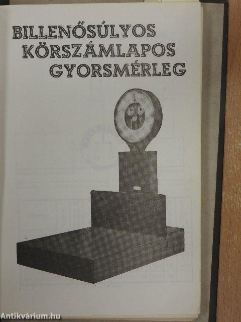 Mérlegkatalógus (34 db)