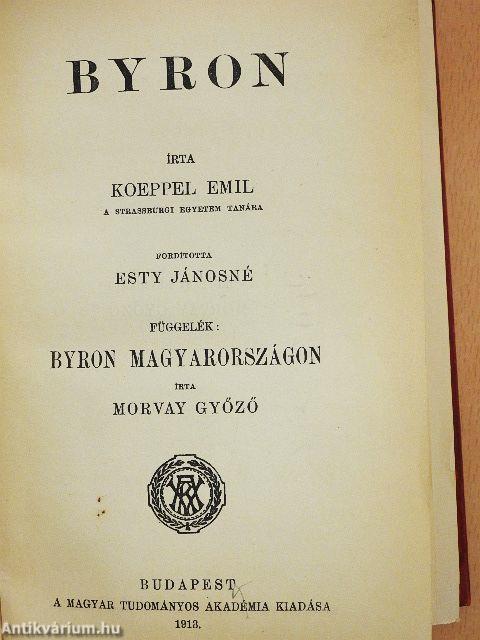 Byron/Byron Magyarországon