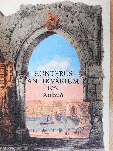 Honterus Antikvárium 105. Aukció