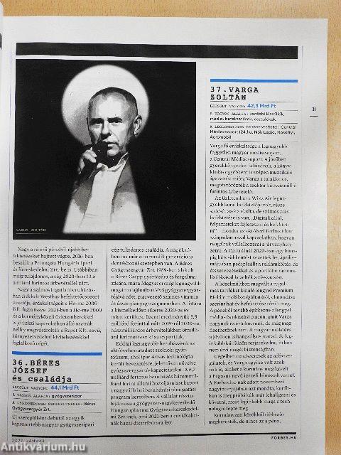 Forbes 2022. január