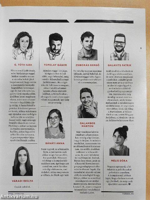 Forbes 2022. március