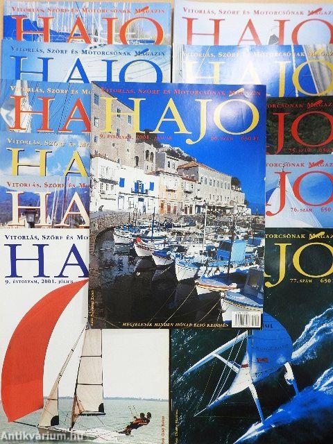 Hajó 2001. január-december
