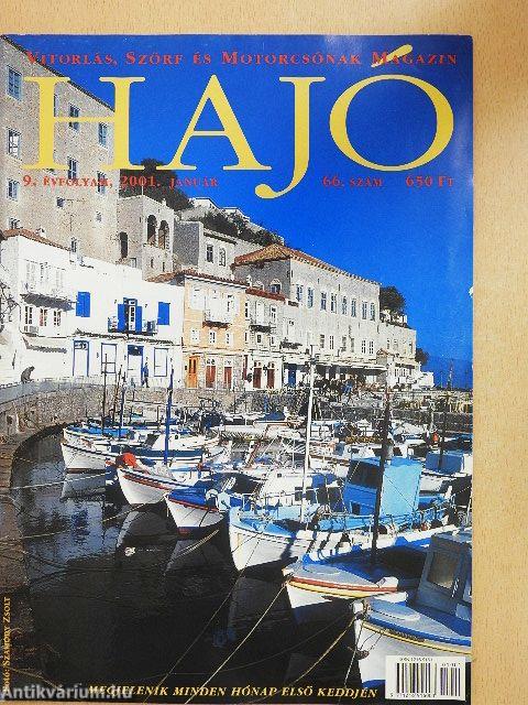 Hajó 2001. január-december