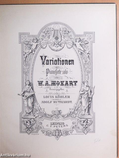 Variationen für Pianoforte solo