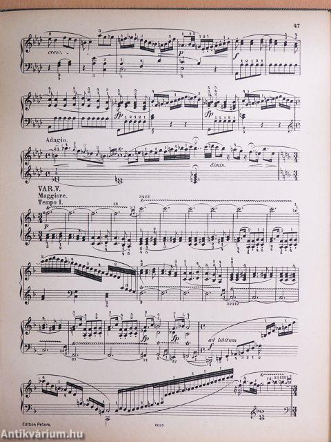 Variationen für Pianoforte solo