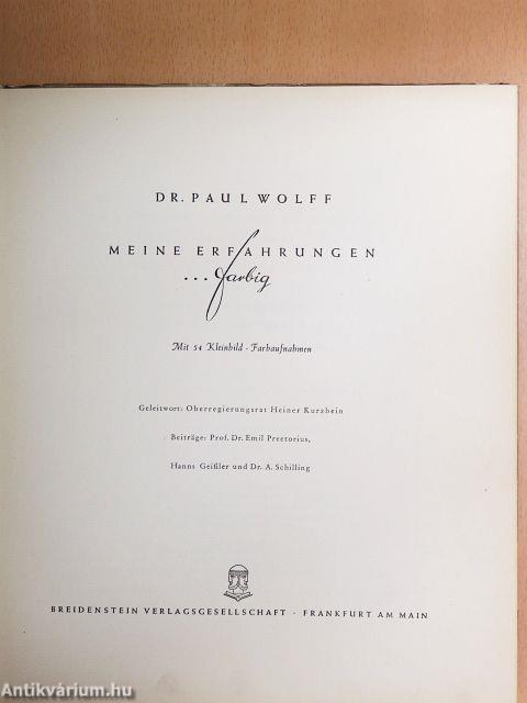 Meine Erfahrungen ...farbig