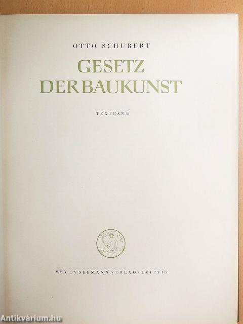 Gesetz der Baukunst I-II.