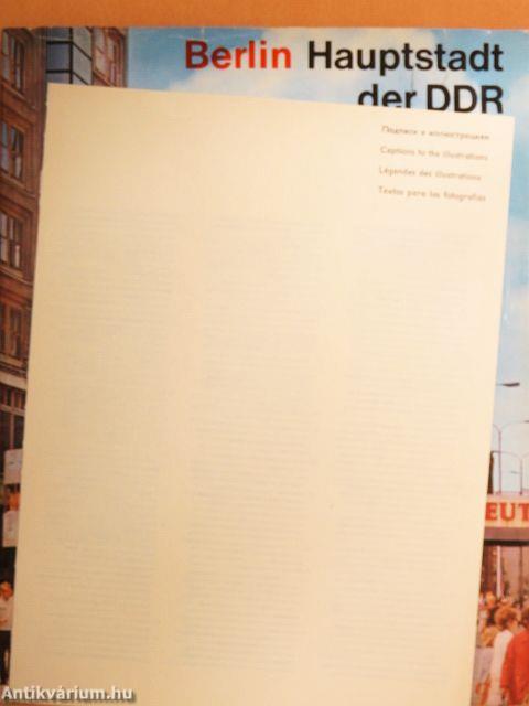 Berlin - Hauptstadt der DDR