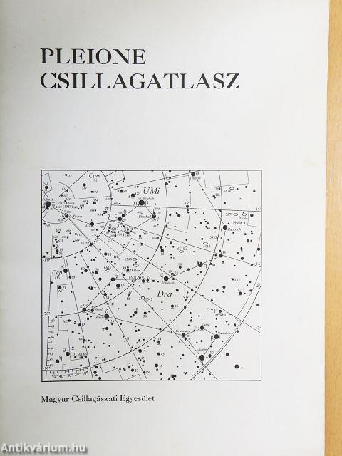 Pleione csillagatlasz