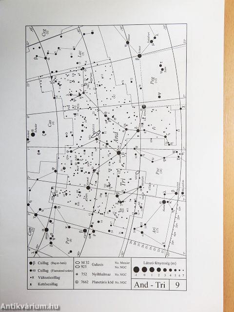 Pleione csillagatlasz