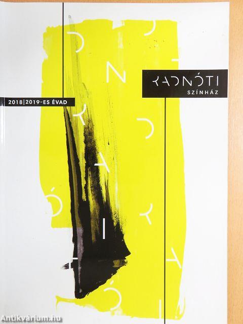 Radnóti Színház 2018/2019-es évad