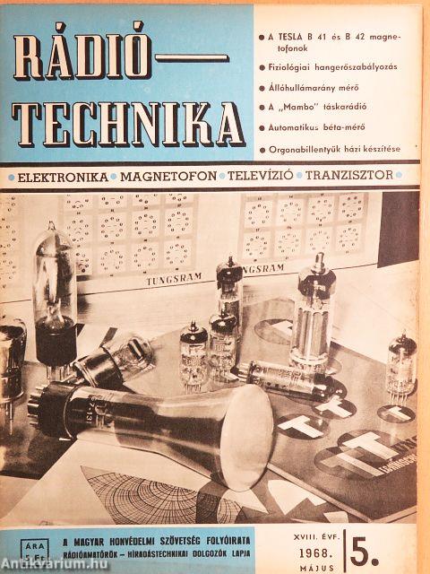 Rádiótechnika 1968. május