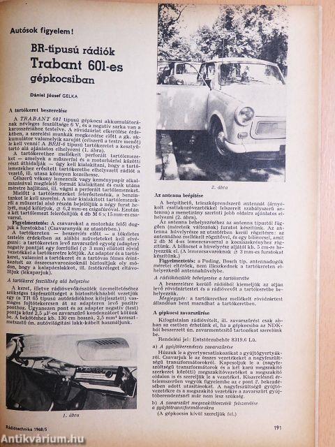 Rádiótechnika 1968. május