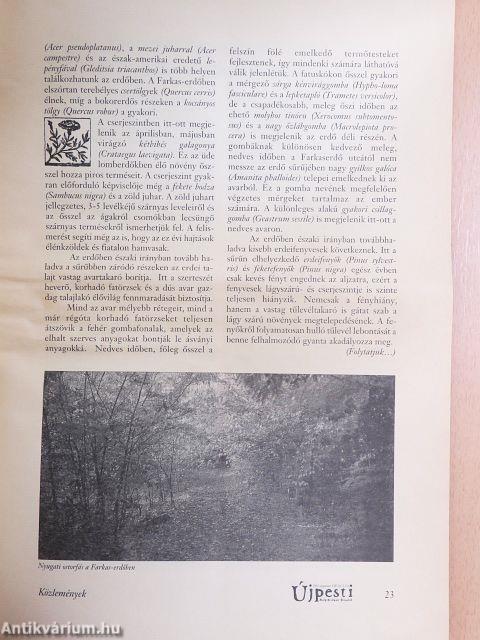 Újpesti Helytörténeti Értesítő 2001. augusztus