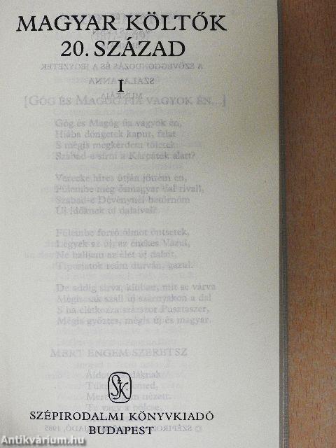 Magyar költők I-III.