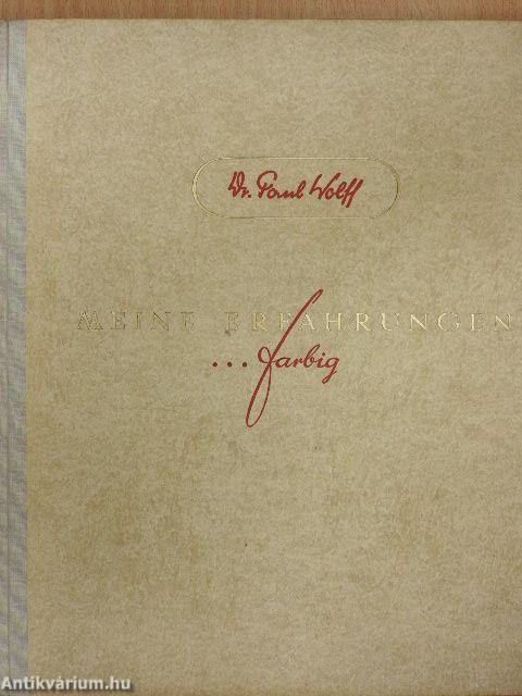 Meine Erfahrungen ...farbig