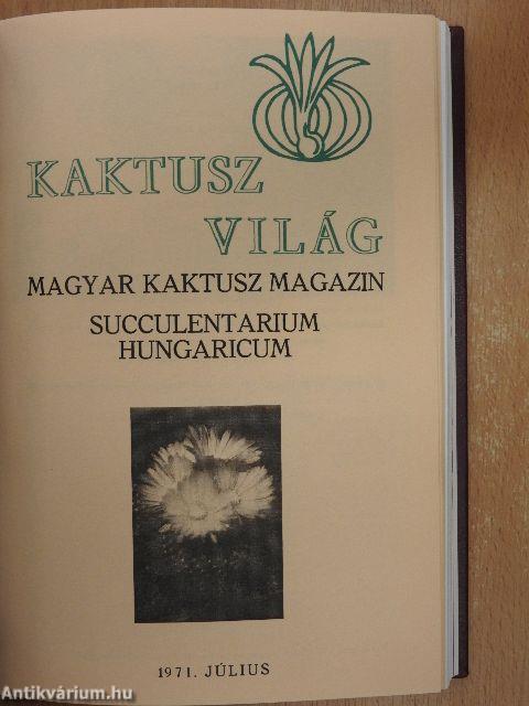 Debreceni pozsgástár 2011. 1-4./Kaktuszvilág 1971. július/MKOE Magjegyzék 2011./MKOE Közlemények 2011/1-4./Orchidea és bromélia 2011/1-4.