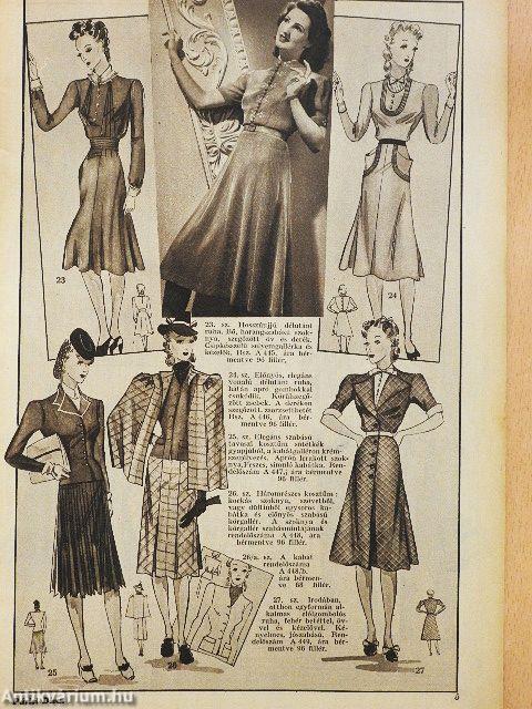 Párisi divat 1940. március 1.