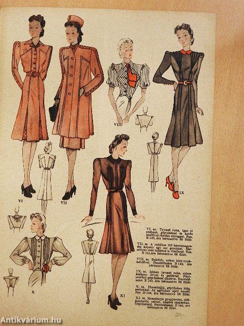Párisi divat 1940. március 1.