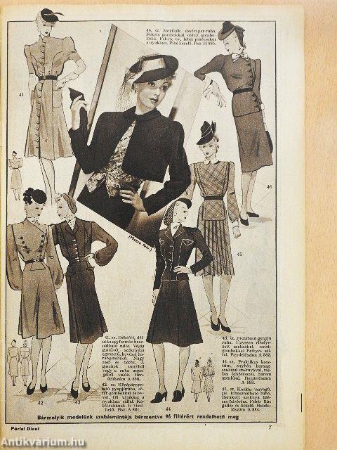 Párisi divat 1941. február 1.