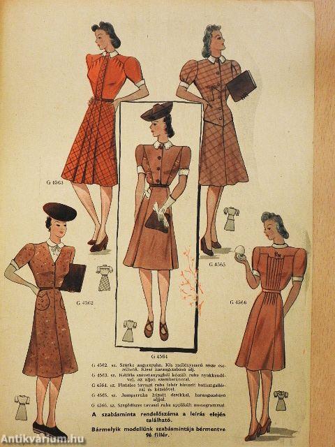 Párisi divat 1941. április 1.