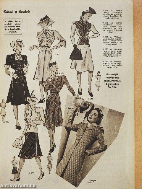 Párisi divat 1941. április 1.