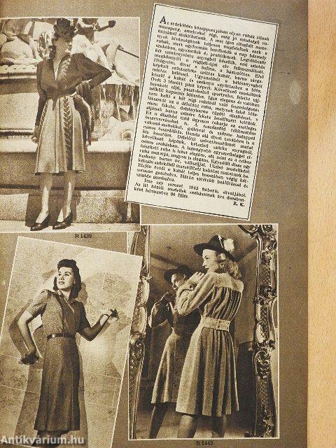 Párisi divat 1942. november 1.