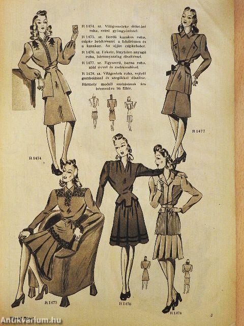 Párisi divat 1942. december 1.