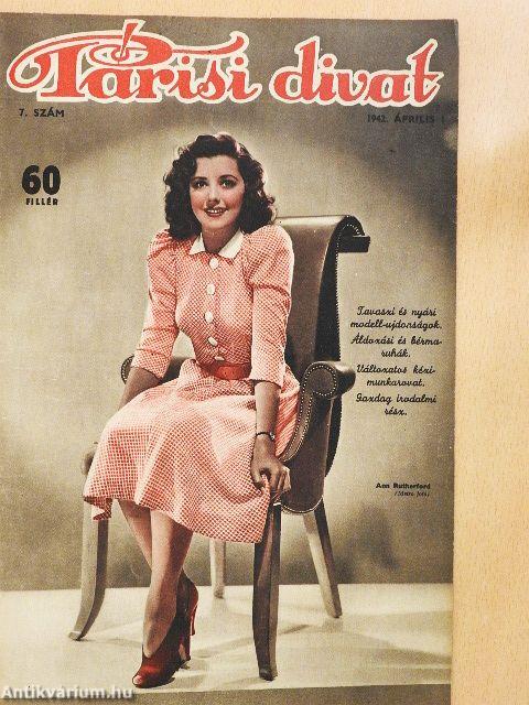 Párisi divat 1942. április 1.