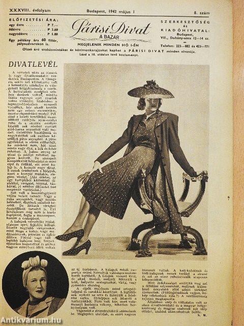 Párisi divat 1942. május 1.