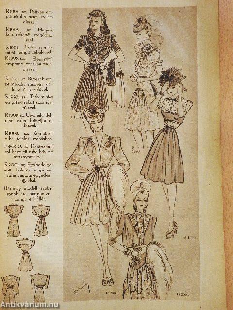 Párisi Divat 1943. junius 1.