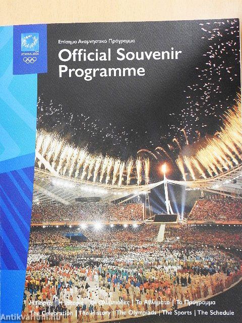 Official Souvenir Programme - Athens 2004