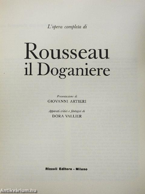 L'opera completa di Rousseau il Doganiere