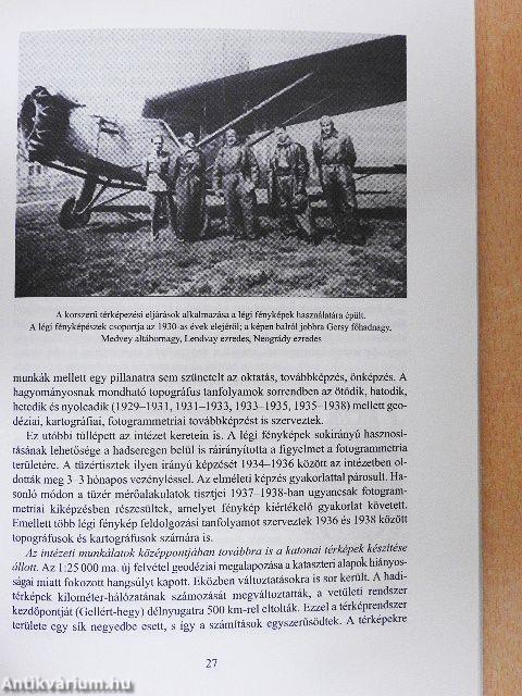 A Magyar Honvédség Térképészeti Hivatal története 1919-1999