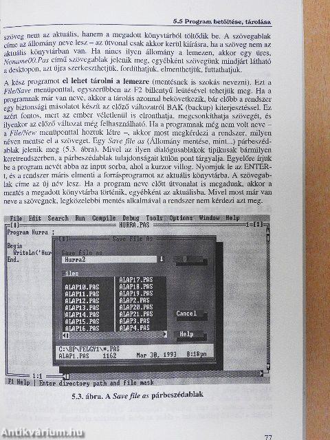 Programozás tankönyv I-II.