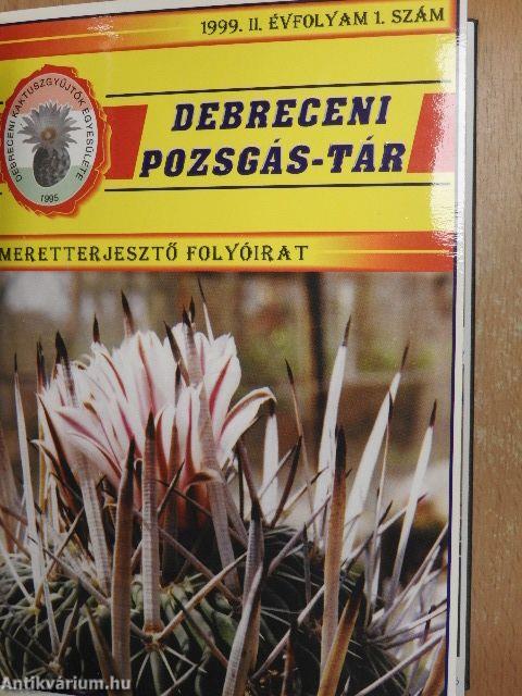 Debreceni pozsgás-tár 1998/1., 1999/1-4.