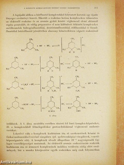 A Magyar Tudományos Akadémia Kémiai Tudományok Osztályának Közleményei 1957/1-4.