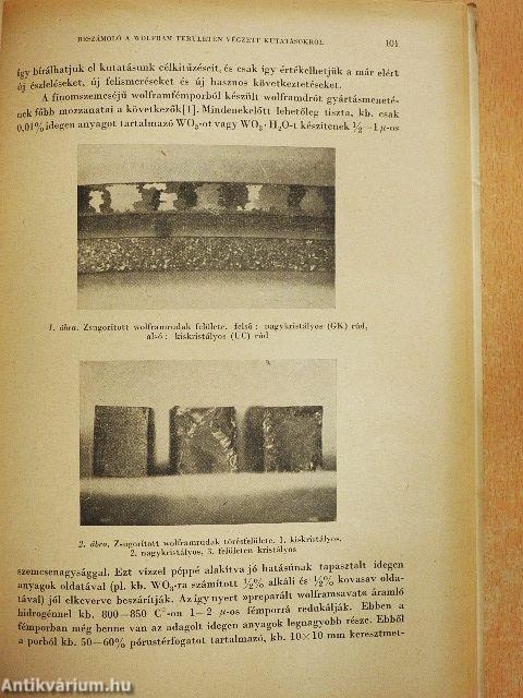 A Magyar Tudományos Akadémia Műszaki Tudományok Osztályának közleményei 1955/1-4.