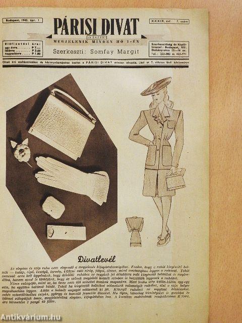 Párisi Divat 1943. április 1.