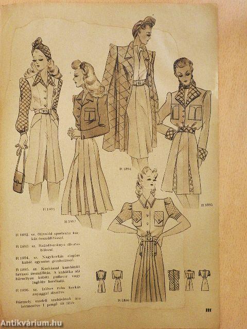 Párisi Divat 1943. április 1.