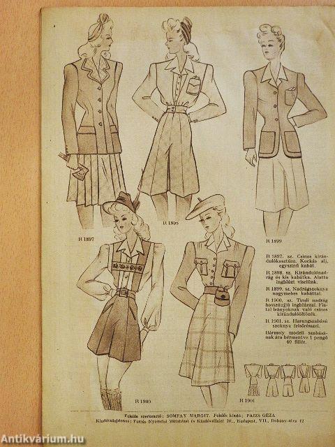 Párisi Divat 1943. április 1.