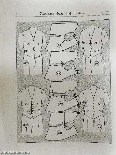 Minister's Gazette of Fashion Mai 1933