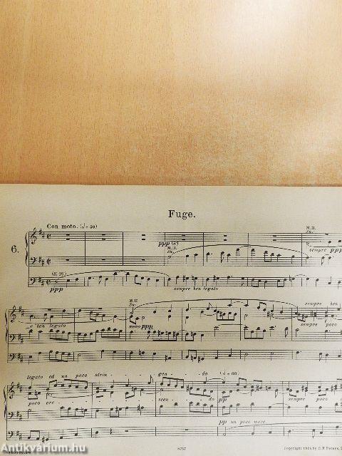 Zwölf Stücke für die Orgel