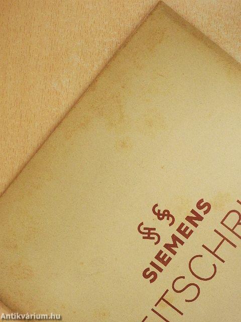 Siemens Zeitschrift 1938-1939 (vegyes számok) (10 db)