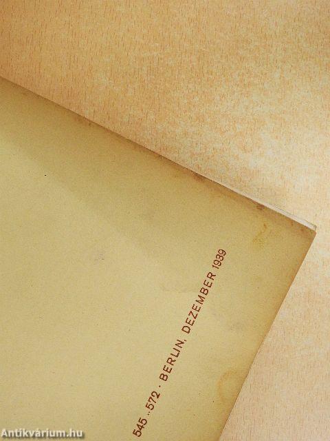 Siemens Zeitschrift 1938-1939 (vegyes számok) (10 db)