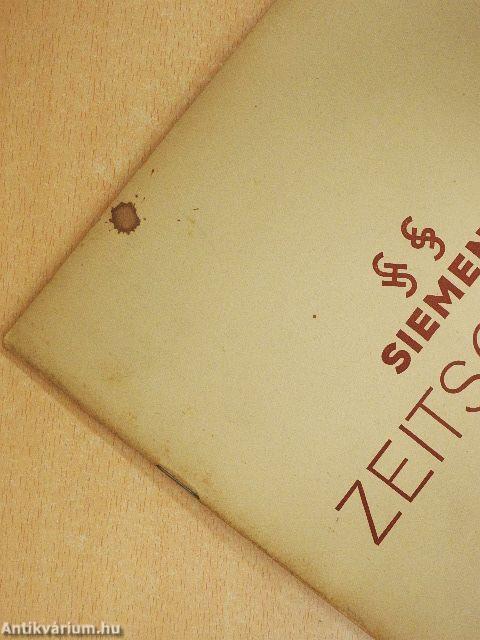 Siemens Zeitschrift 1938-1939 (vegyes számok) (10 db)