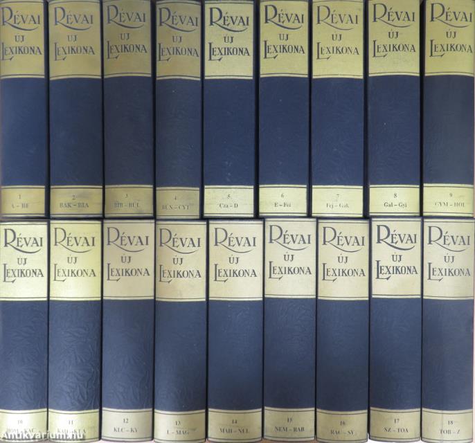 Révai új lexikona 1-18.