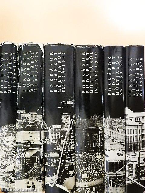 Források Budapest múltjából I-V/A-B