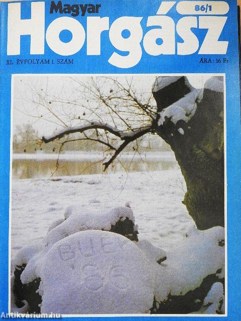 Magyar Horgász 1986. január-december, 1987. január-május